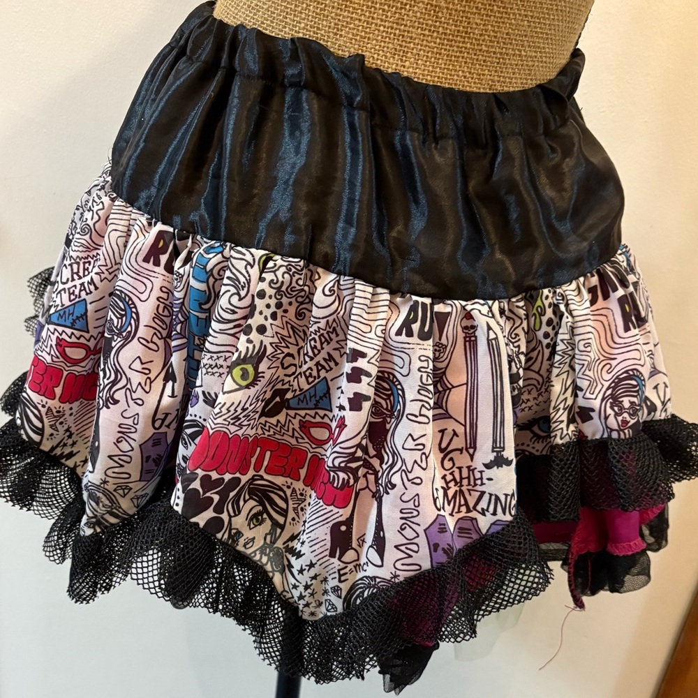 Monster High Reversible Graphic Print Women's Skirt